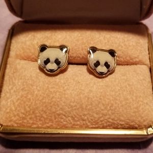 💎Forever 21 panda earrings